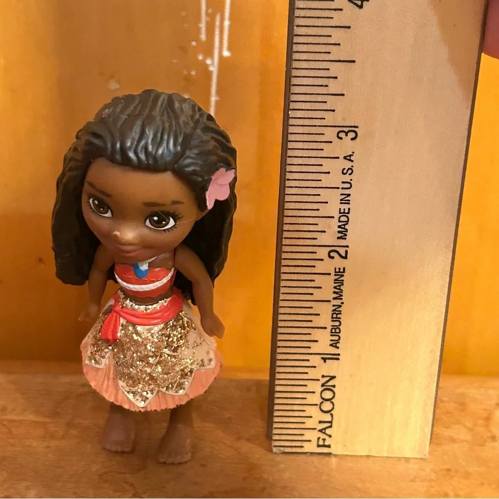 Disney Princess Moana Mini Glitter Dress 3